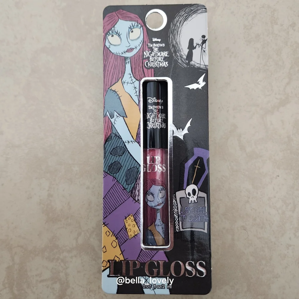 Disney Nightmare Before Christmas Sally Wand Lip Gloss Halloween Tim Burton